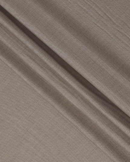 Light Brown Premium Super 130’s Italian All Wool Suiting Fabric by CARLO BARBERA, Width 150 Cms, 3.50 Mtrs, Made in Italy-D26541