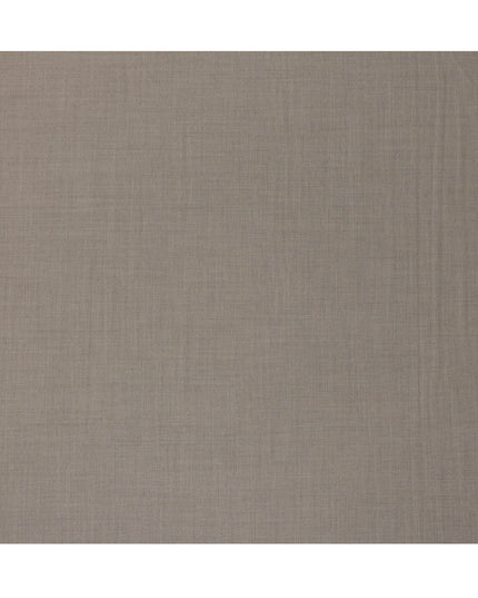 Light Brown Premium Super 130’s Italian All Wool Suiting Fabric by CARLO BARBERA, Width 150 Cms, 3.50 Mtrs, Made in Italy-D26541