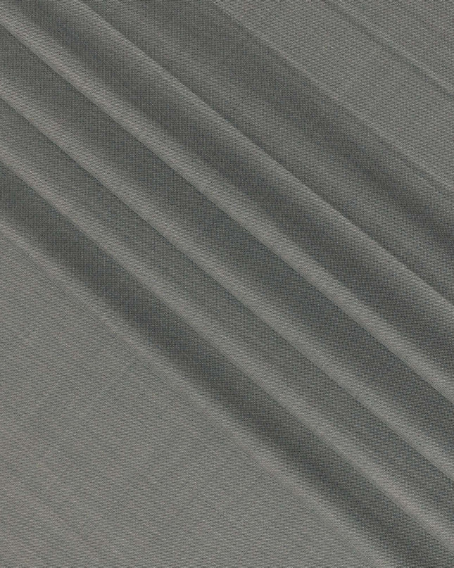 Light Grey Premium Super 130’s Italian All Wool Suiting Fabric by CARLO BARBERA, Width 150 Cms, 3.50 Mtrs, Made in Italy-D26537