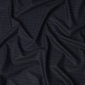 Dark Navy Pinstripe Premium Super 140’s Italian All Wool Suiting Fabric by CARLO BARBERA, Width 150 Cms, 3.750 Mtrs, Made in Italy-D26559