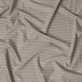 Sand Beige Pinstripe Premium Super 140’s Italian All Wool Suiting Fabric by CARLO BARBERA, Width 150 Cms, 3.750 Mtrs, Made in Italy-D26560