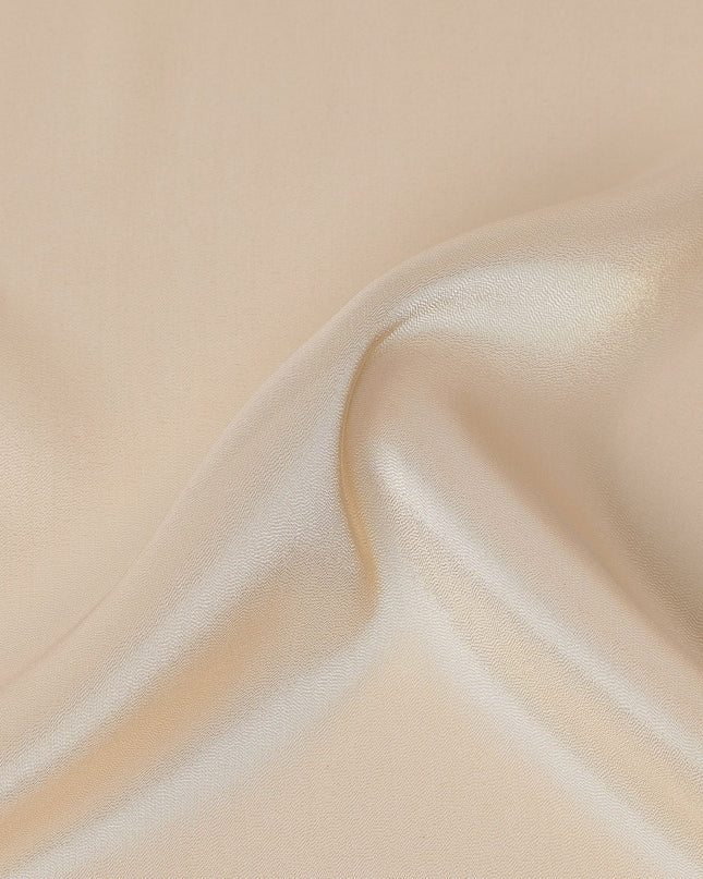 Cream Beige Silk Lame Fabric France 110cm