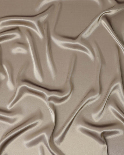 Taupe Silk Lame Fabric France 110cm