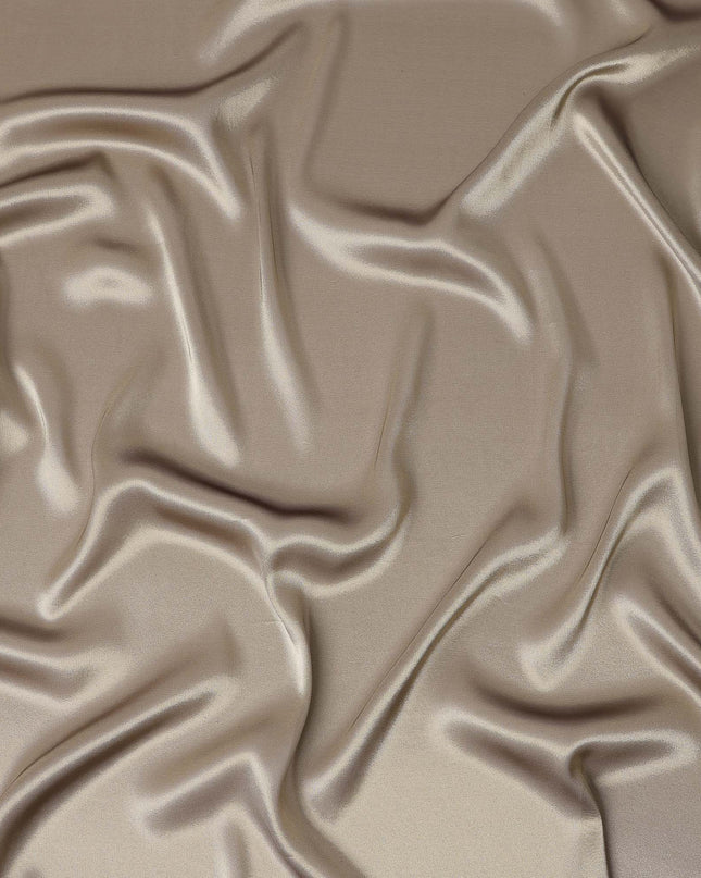 Taupe Silk Lame Fabric France 110cm
