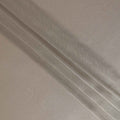 Taupe Silk Lame Fabric France 110cm
