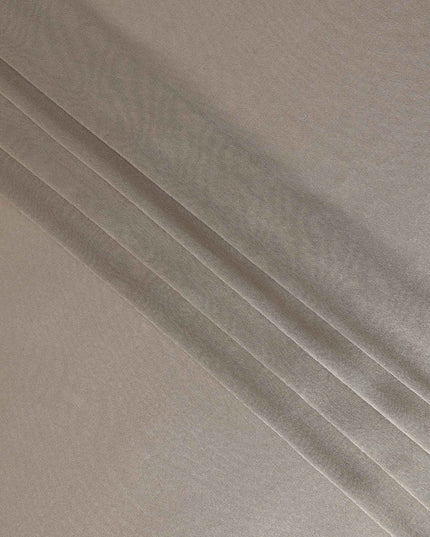 Taupe Silk Lame Fabric France 110cm