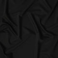 Black Premium Superfine Blended Wool Suiting Fabric, Elegant Solid Design, Width 150 cms, Made in India-D26766