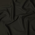 Olive Green Premium Superfine Blended Wool Suiting Fabric, Smooth Solid Finish, Width 150 cms, Made in India-D26772