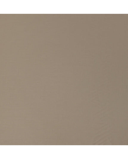 Warm Beige Premium Superfine Blended Wool Suiting Fabric, Smooth Solid Finish, Width 150 cms, Made in India-D26777