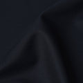 Deep Navy Blue Premium Superfine Blended Wool Suiting Fabric, Smooth Solid Finish, Width 150 cms, Made in India-D26774