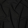 Jet Black Premium Superfine Blended Wool Suiting Fabric, Smooth Solid Finish, Width 150 cms, Made in India-D26776