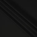 Jet Black Premium Superfine Blended Wool Suiting Fabric, Smooth Solid Finish, Width 150 cms, Made in India-D26776