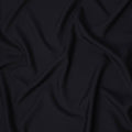 Dark Navy Blue Premium Superfine Blended Wool Suiting Fabric, Classic Solid Finish, Width 150 cms, Made in India-D26769