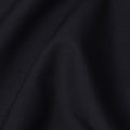 Dark Navy Blue Premium Superfine Blended Wool Suiting Fabric, Classic Solid Finish, Width 150 cms, Made in India-D26769