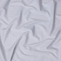 White Blue Windowpane Check 100% Cotton Shirting Fabric 150 Cms Width Made in India-D26625