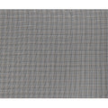 Black, White & Blue Glen Check Pattern 100% Cotton Shirting Fabric, Classic Multi-Color Checked Design, 150 cms Width, Origin India-D26621