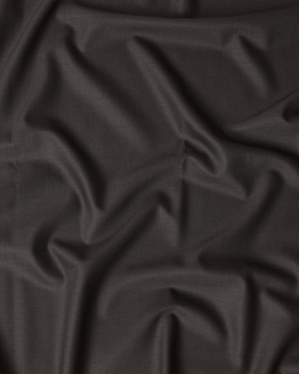 Super 150 Charcoal Italian Wool Suiting Fabric 150cm