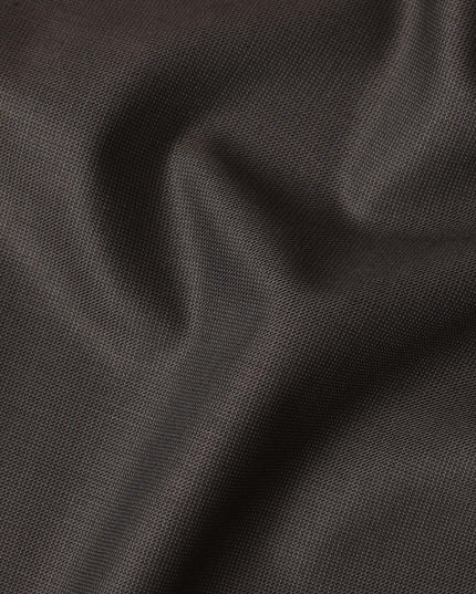 Super 150 Charcoal Italian Wool Suiting Fabric 150cm
