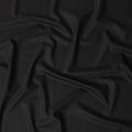 Super 160 Black Italian Wool Suiting Fabric 150cm