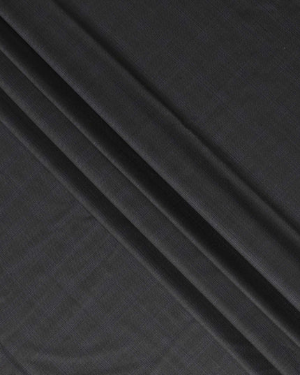 Super 180 Grey Italian Wool Suiting Fabric 150cm