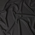 Super 180 Black Italian Wool Suiting Fabric 150cm