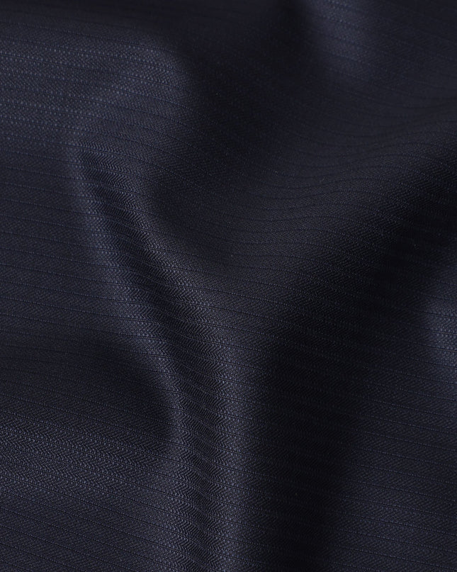 Super 150 Navy Italian Wool Suiting Fabric 150cm