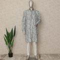 Multicolor Velvet Kurta Pyjama Set for Men