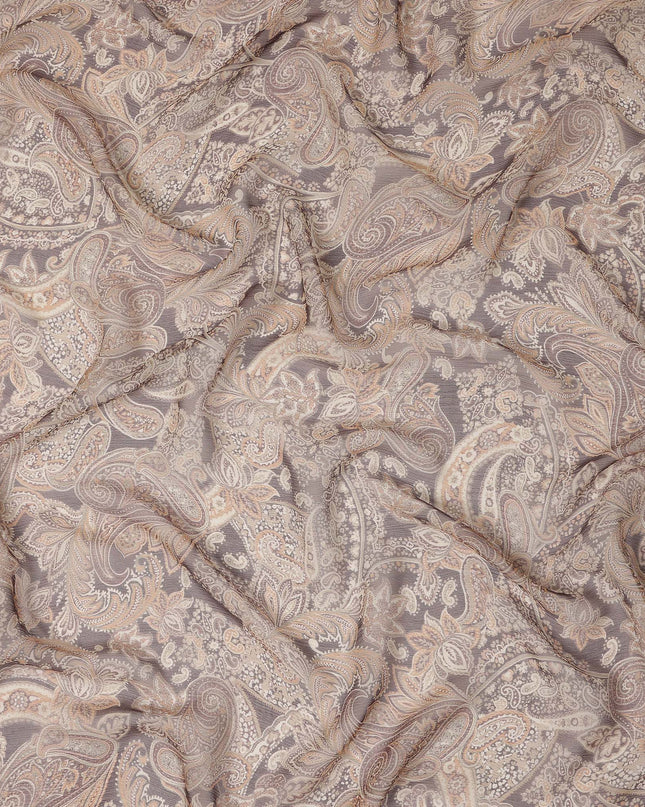 Grey Polyester Chiffon Fabric 110cm | Regal Fabrics