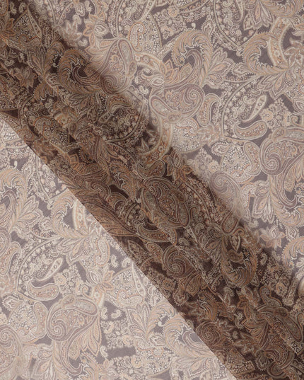 Grey Polyester Chiffon Fabric 110cm | Regal Fabrics