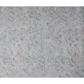 Powder Blue Paisley Viscose Digital Print Fabric 110cm