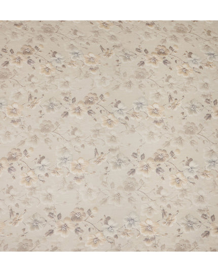 Beige Polyester Chiffon Fabric 110cm | Regal Fabrics