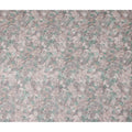 Muted Sage Green Floral Viscose Digital Print Fabric 110cm