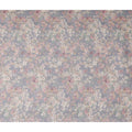 Dusty Periwinkle Blue Floral Viscose Digital Print Fabric