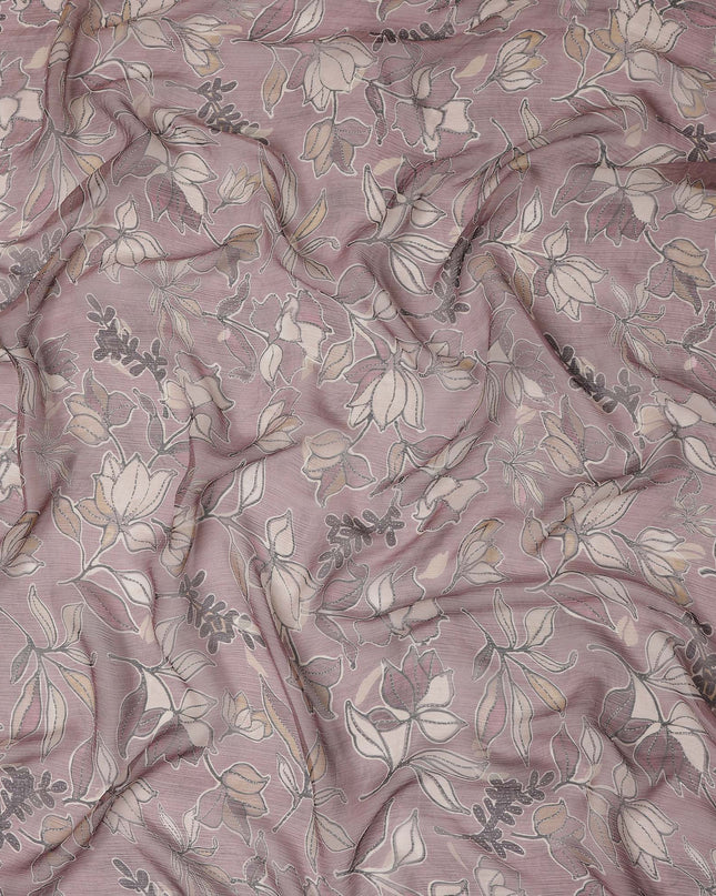 Pink Polyester Chiffon Fabric 110cm | Regal Fabrics