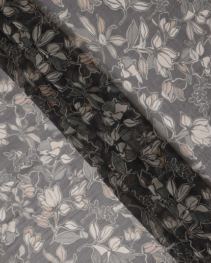 Grey Polyester Chiffon Fabric 110cm | Regal Fabrics