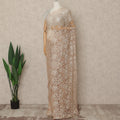 Blush Peach 2Tone Premium French Chantilly Saree Lace 5.5 Mtrs 110 Cms Width France-D27788
