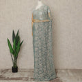 Mint Premium French Chantilly Saree Lace, 5.5 Mtrs Length, 110 Cms Width, Crafted in France -Blouse Not Included-D26713