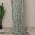 Mint Premium French Chantilly Saree Lace, 5.5 Mtrs Length, 110 Cms Width, Crafted in France -Blouse Not Included-D26713