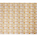 Pastel Yellow Floral Printed Cotton Satin Fabric 110 Cms Made In India-D27389 Regal Fabrics
