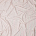 Blush Ivory Pinstripe Guipure Lace Fabric