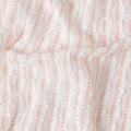 Blush Ivory Pinstripe Guipure Lace Fabric