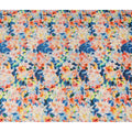Sky Blue Multicolor Floral Printed Viscose Crepe Fabric 110 Cms Width Soft Flowing Lightweight Dress Material India-D27915 Regal Fabrics