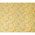 Lemon Yellow Floral Printed Viscose Crepe Fabric Multicolor Blossom Nature Design Soft Flowing Dress Material 110 Cms Width India-D28026