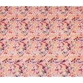 Peach Abstract Floral Printed Viscose Crepe Fabric 110 Cms Width Soft Flowing Lightweight Dress Material India-D27910 Regal Fabrics