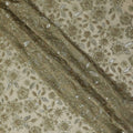 Olive Khaki Pure Silk Chiffon Fabric 110cm