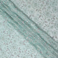 Seafoam Green Pure Silk Chiffon Fabric 110cm