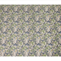 Grey Green Floral Print Cotton Lawn Fabric 110 Cms Made In India-D27402 Regal Fabrics