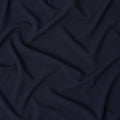 Deep Navy Micro-Check Cotton-Blended Shirting Fabric, Fine Woven Mini Check Pattern, 150 cms Width, Origin China-D26607