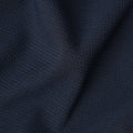 Navy Blue Textured Check Cotton-Blended Shirting Fabric, Subtle Woven Check Pattern, 150 cms Width, Origin China-D26602