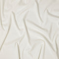 White Cotton-Blended Plain Shirting Fabric, Smooth Solid Design, 150 cms Width, Origin China-D26596
